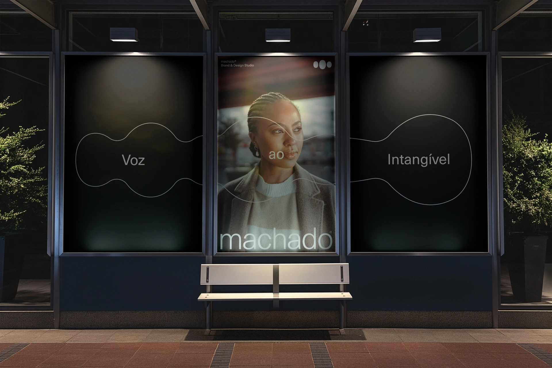 Machado Studio - Bus Stop Poster