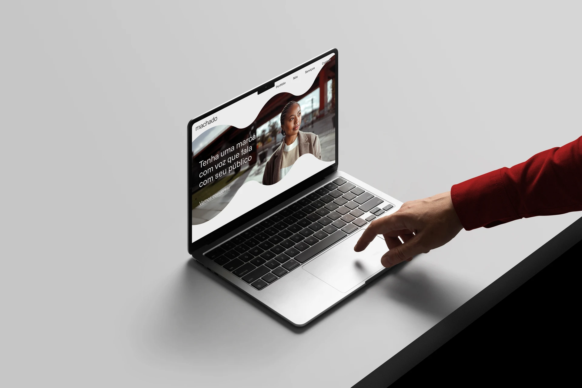 Machado Studio - MacBook Mockup