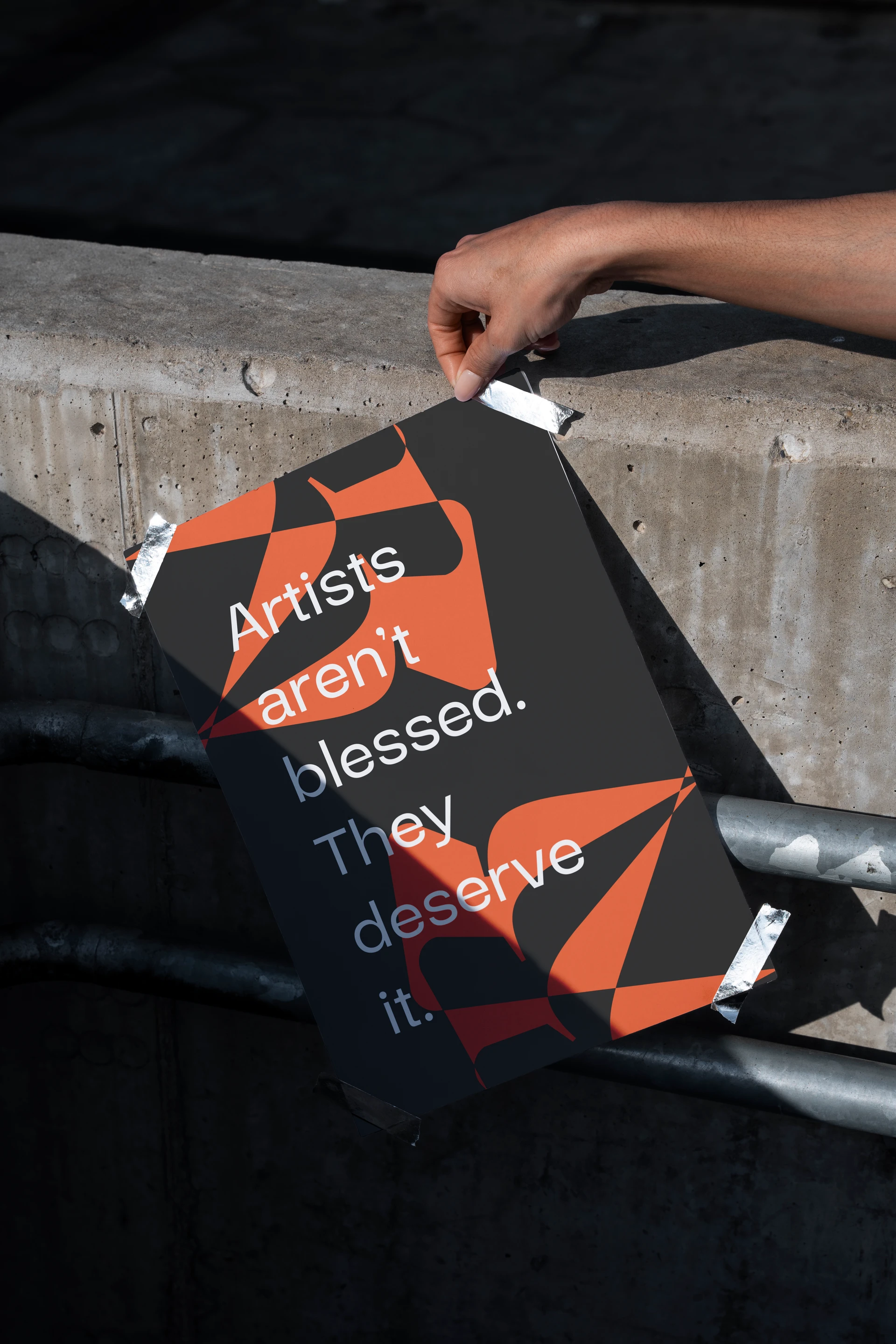 Kreatomic sticker mockup