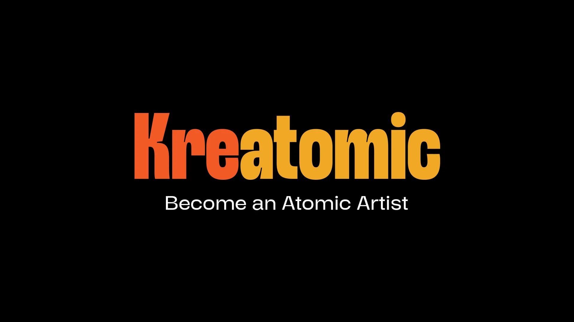 Kreatomic presentation - Logo and identity
