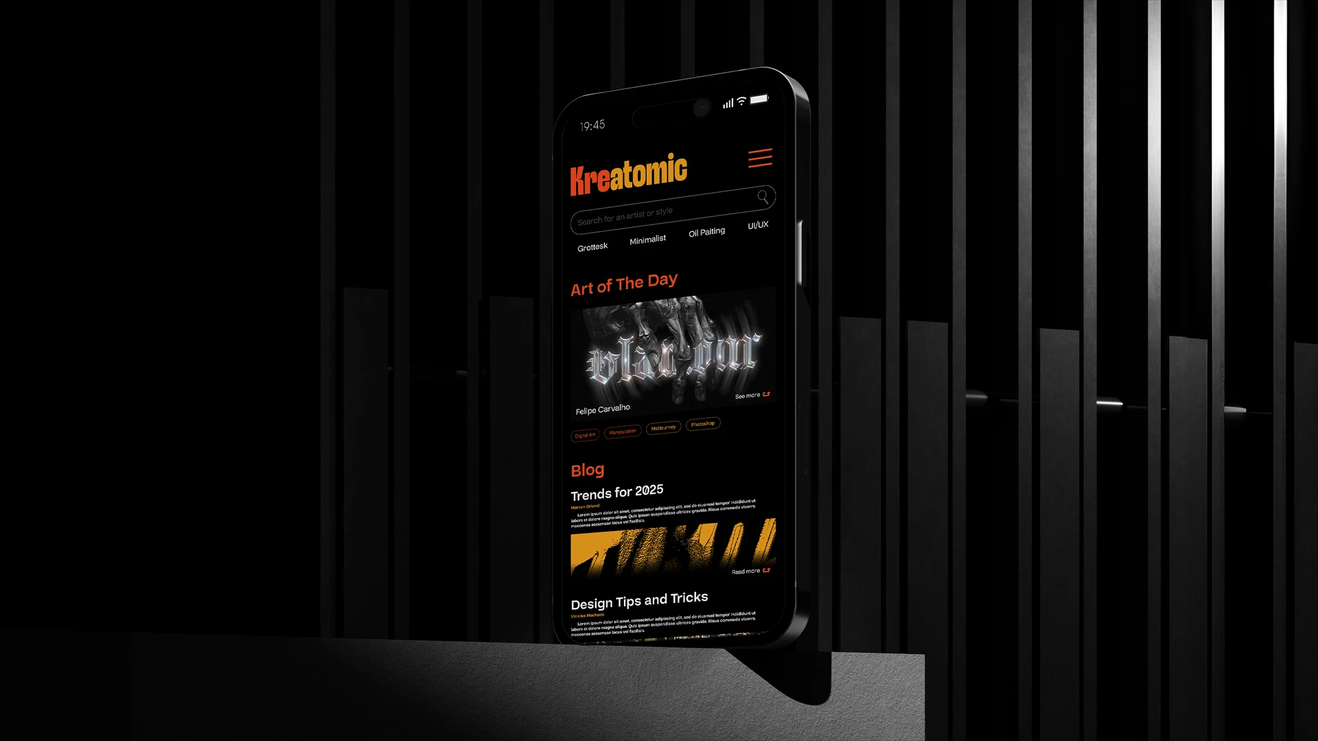 Kreatomic presentation - Brand concept