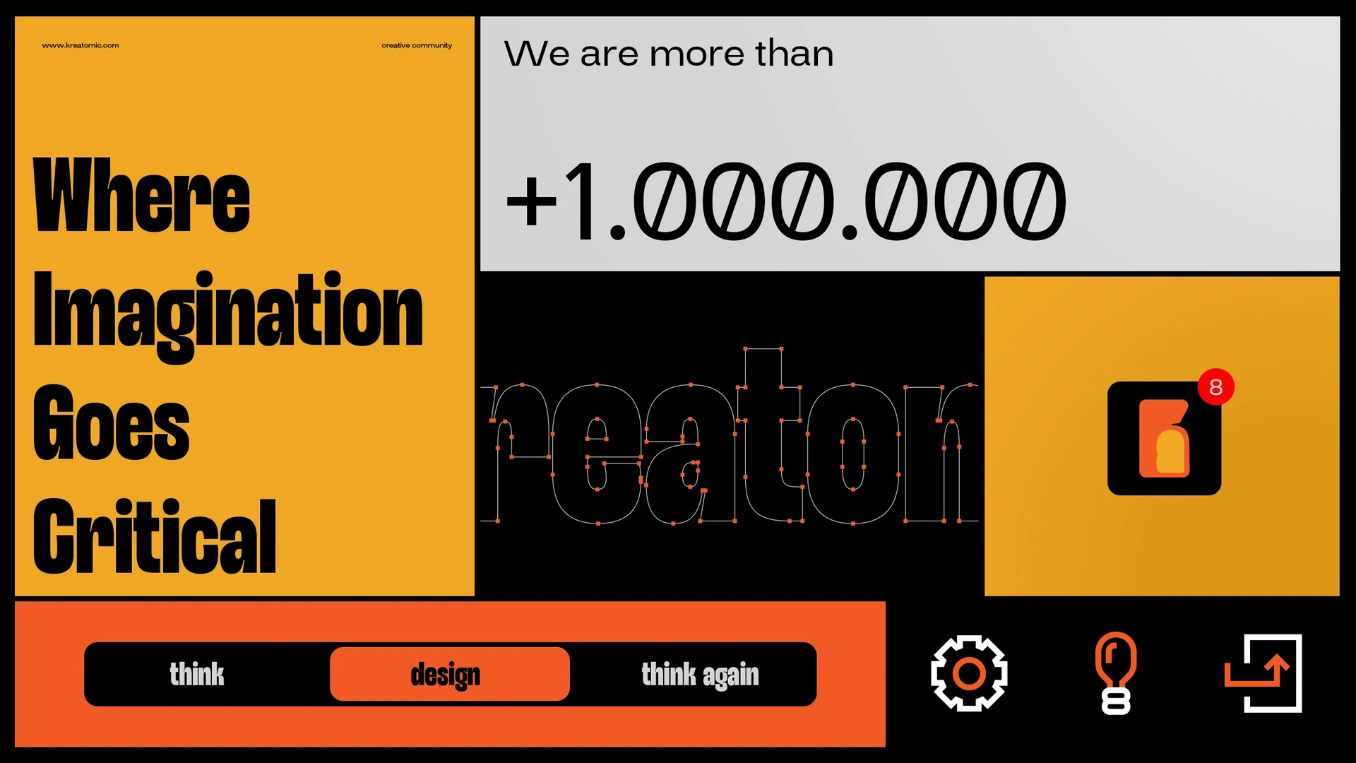 Kreatomic presentation - Tone of voice