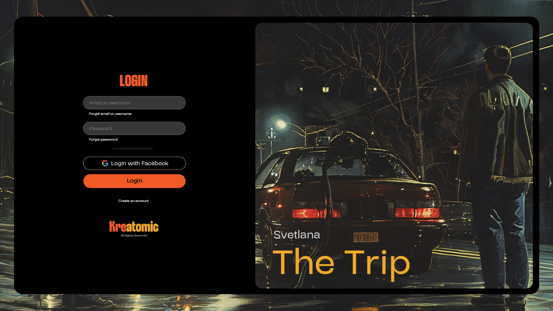 Kreatomic presentation - Brand posters