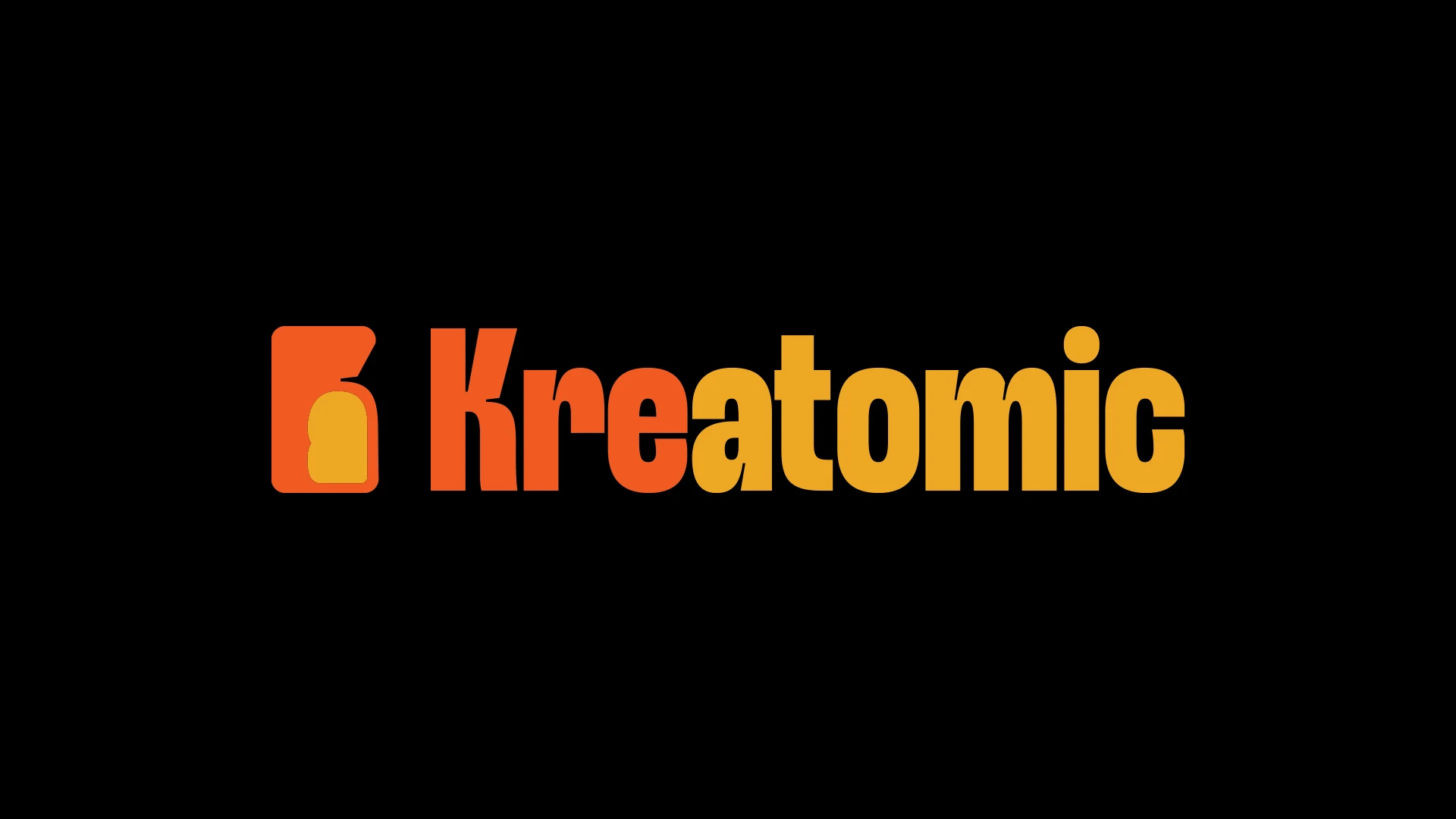 Kreatomic brand graphic